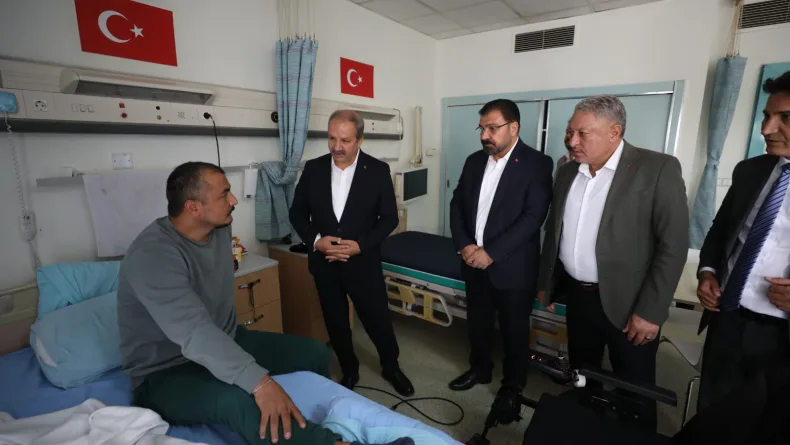 Sağlık-Sen’den gazilere ziyaret