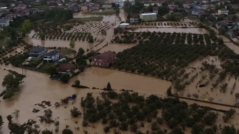 Sakarya'da dere taştı; su baskınları yaşandı (9)