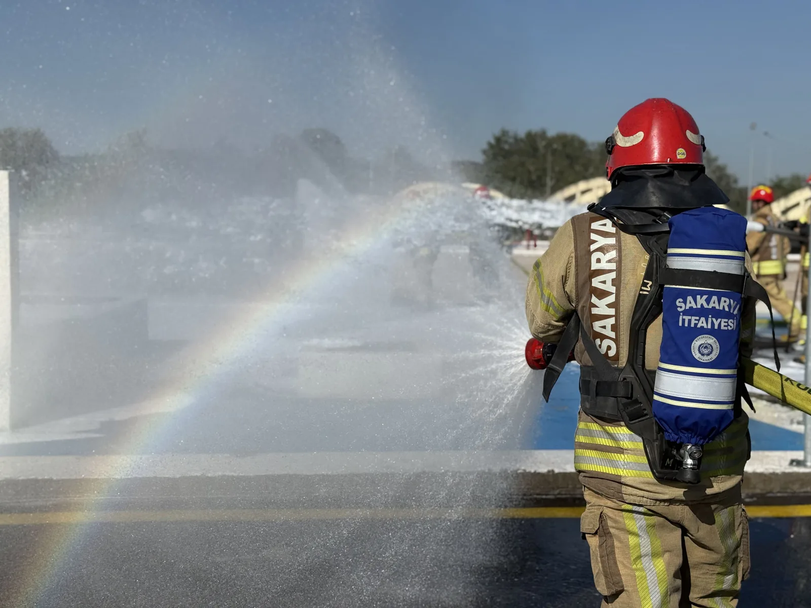 Sakarya’da itfaiyeden Goodyear personeline yangın eğitimi