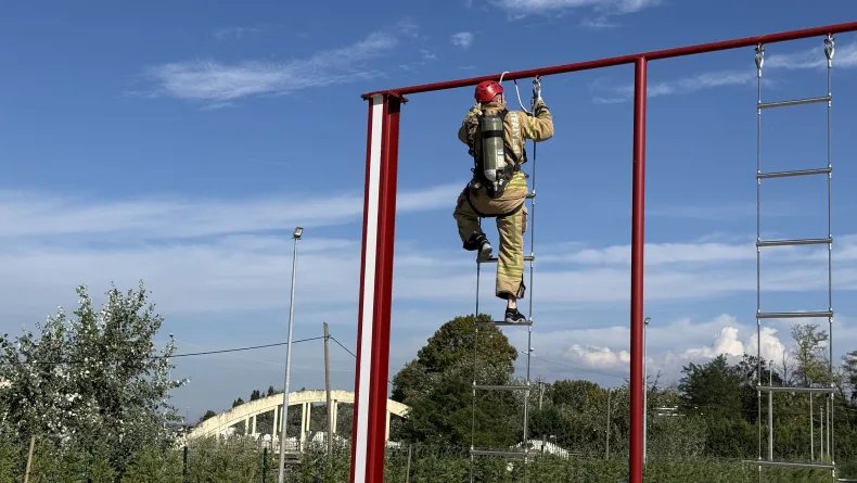 Sakarya’da itfaiyeden Goodyear personeline yangın eğitimi