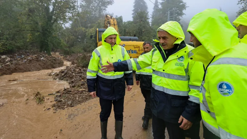 Sakarya'da sağanak; yollar ve sokaklar suyla kaplandı (5)