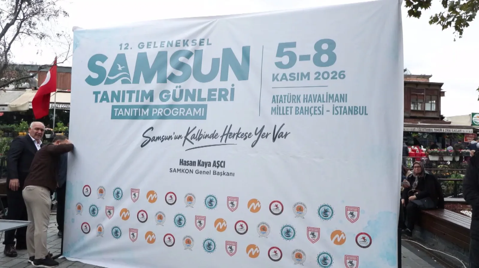 Samsun Tanıtım Günleri’nin tanıtımı Eminönü’nde yapıldı