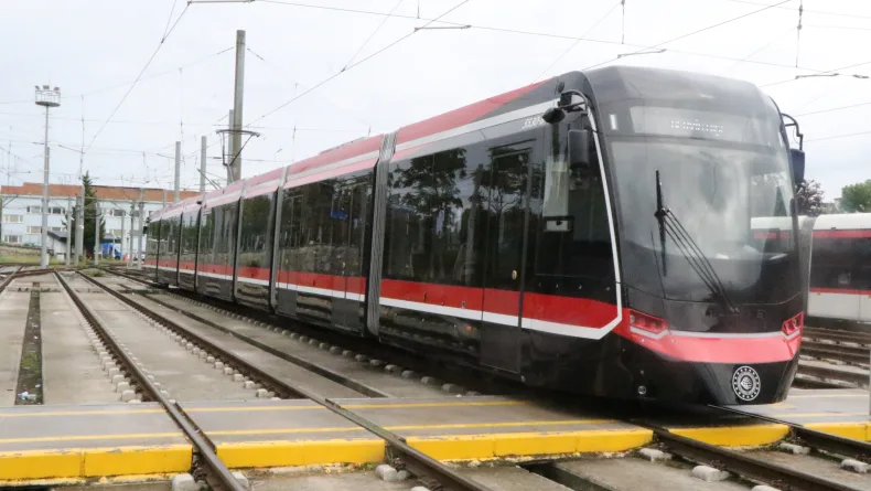 Samsun’un yeni tramvayları yüzde 74 yerli üretim