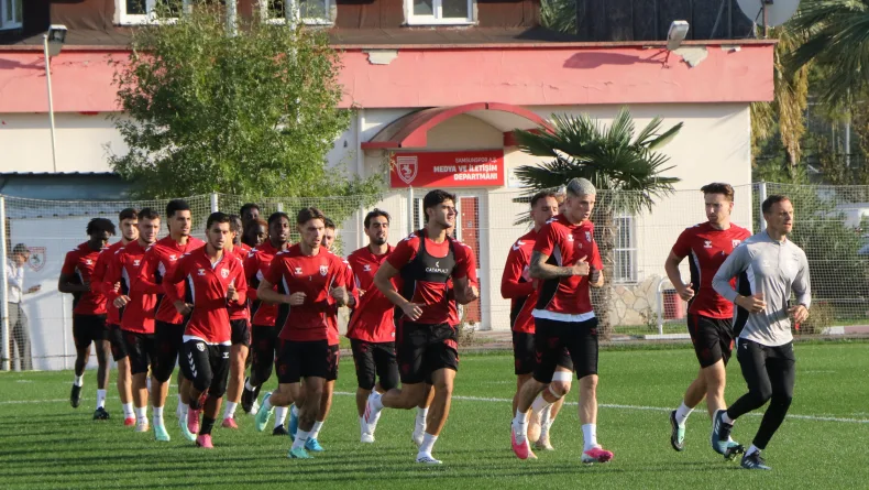 Samsunspor, Amed Sportif Faaliyetler maçı hazırlıklarını tamamladı