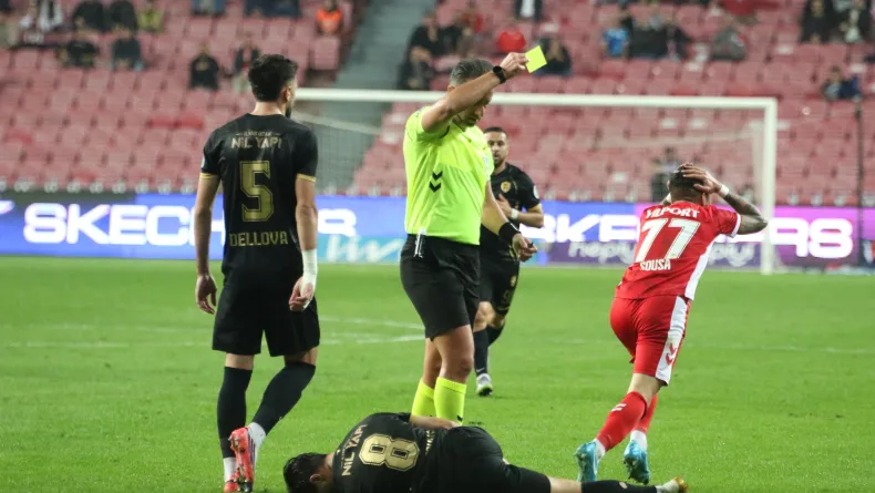 Samsunspor’dan hakeme tepki