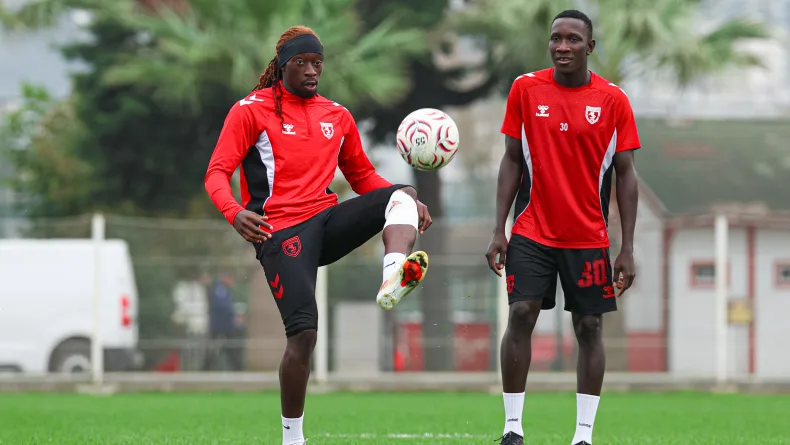 Samsunspor, İstanbul Başakşehir FK maçının hazırlıklarına başladı