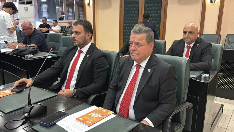Samsunspor yönetimi, Nuri Asan Tesisleri için meclis toplantısını takip etti