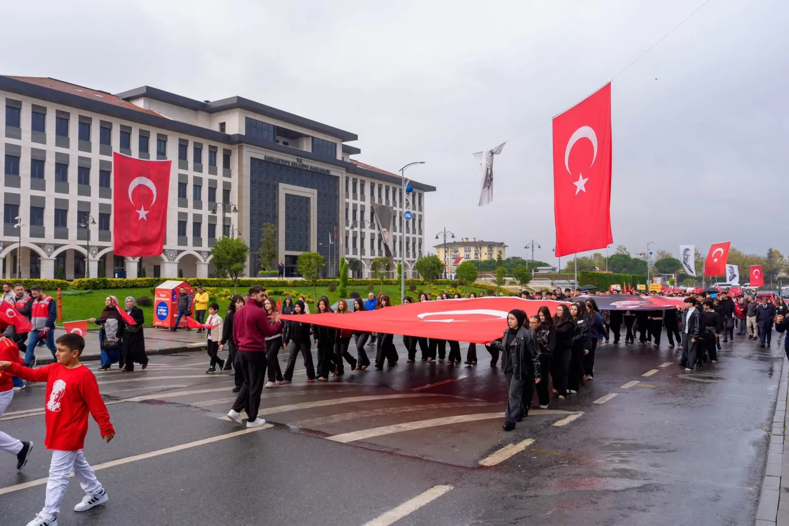 Sancaktepe'de 29 Ekim Cumhuriyet Bayramı coşkusu