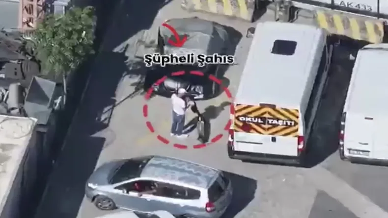 Sancaktepe’de polisten elektrikli skuterle kaçan şüpheli dron takibiyle yakalandı