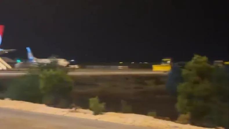 Şanlıurfa’da ‘uçakta patlayıcı var’ notu ekipleri harekete geçirdi