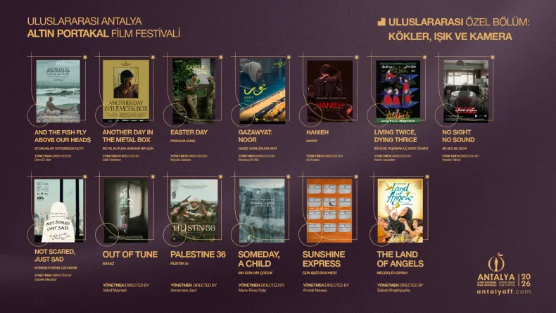 Savaşın ve işgalin gölgesinde üretilen filmler Altın Portakal'da