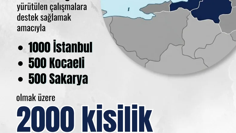 Selden etkilenen illere 2 bin kişilik 'Toplum Yararına Program' kontenjanı tahsis edildi