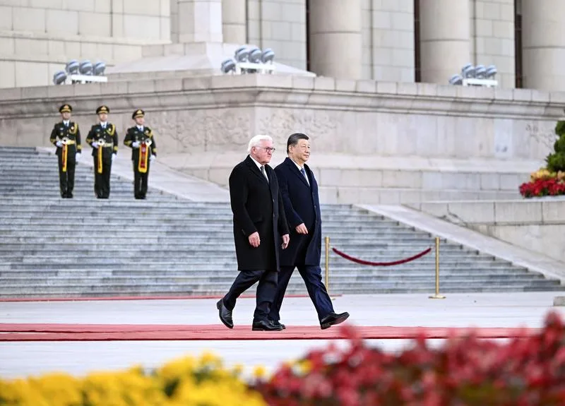 Şi Cinping, Almanya Cumhurbaşkanı Steinmeier ile görüştü
