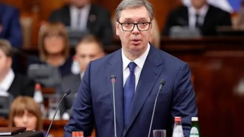 Sırbistan Cumhurbaşkanı Vucic, 27 Eylül'de istifa edeceğini duyurdu