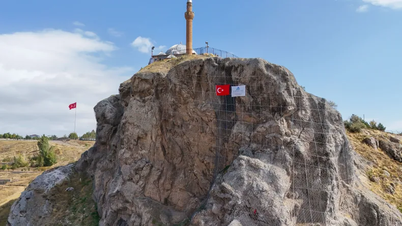Sivas'ın sembol kayalıklarında ıslah çalışmaları tamamlandı