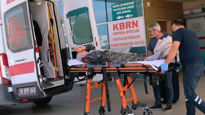 Sobadan sızan gazdan zehirlenen çift tedaviye alındı