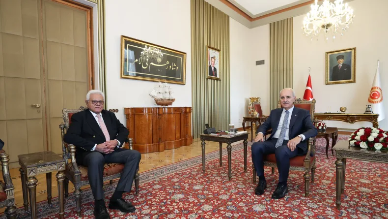 TBMM Başkanı Kurtulmuş, Pakistan’ın Ankara Büyükelçisi Junaid'i kabul etti