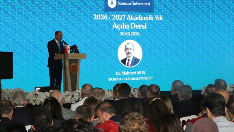 TBMM Plan ve Bütçe Komisyonu Başkanı Muş’tan öğrencilere ‘Küresel Gelir Adaletsizliği’ dersi
