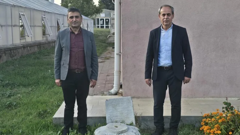 Tekirdağ’da 1813 yılına tarihlenen kitabe bulundu