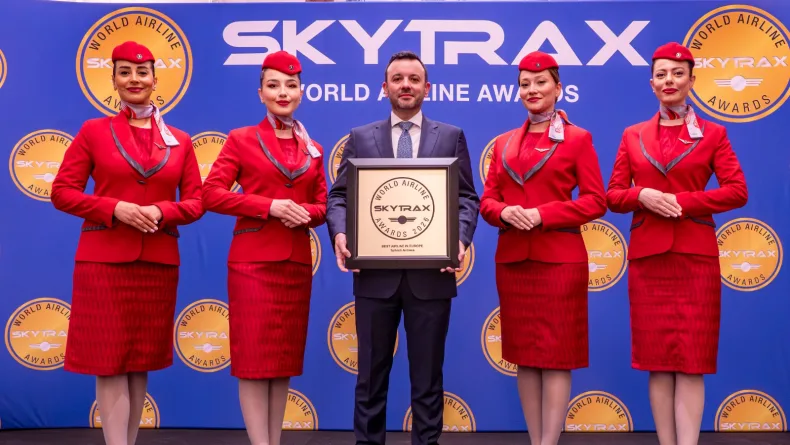 THY, 11'inci kez Avrupa'nın 'en iyisi' seçildi