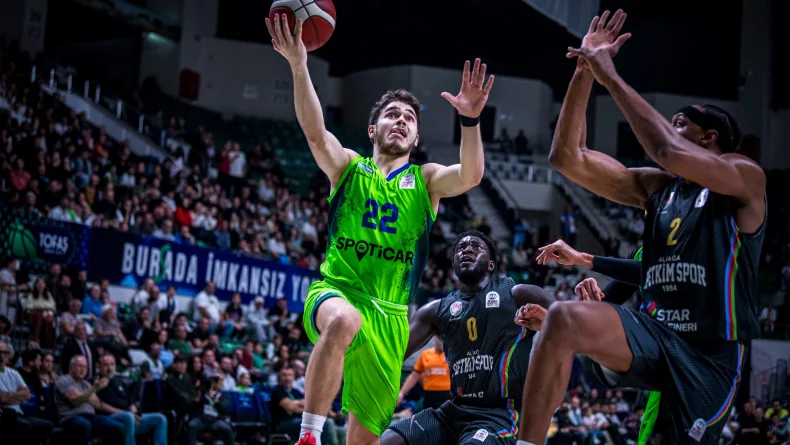TOFAŞ – Aliağa Petkimspor: 72-74