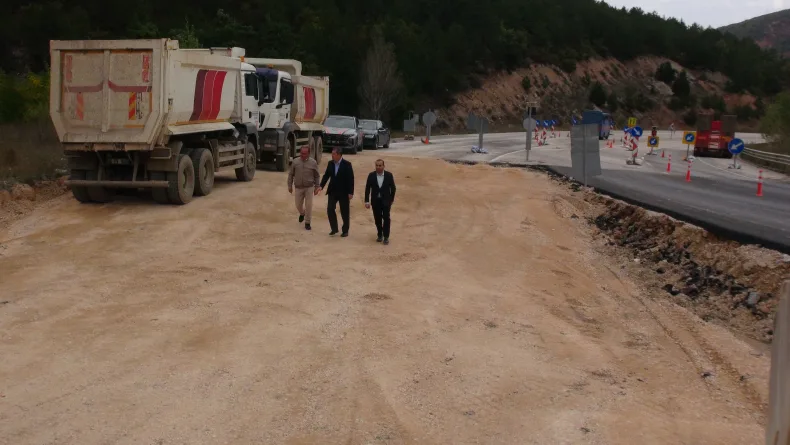 Tokat'ta 2,5 milyar liralık yatırımla kara yollarında heyelan tehlikesi bertaraf edilecek