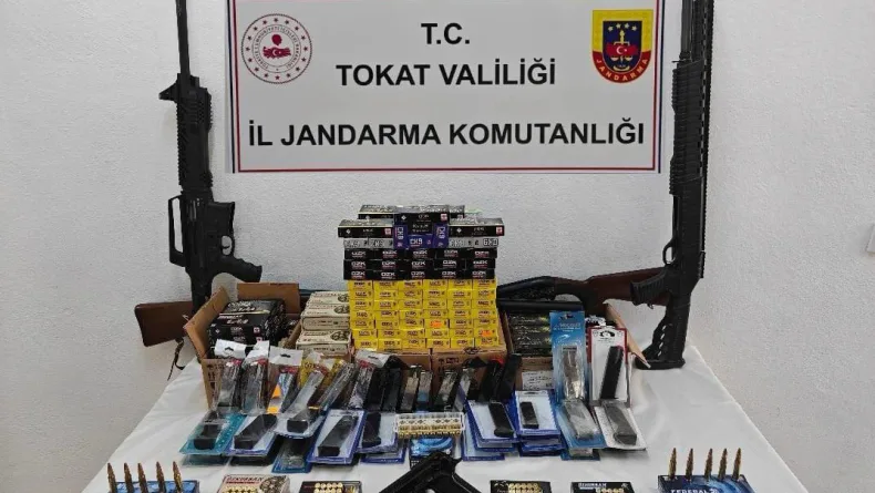 Tokat'ta silah kaçakçılarına operasyon