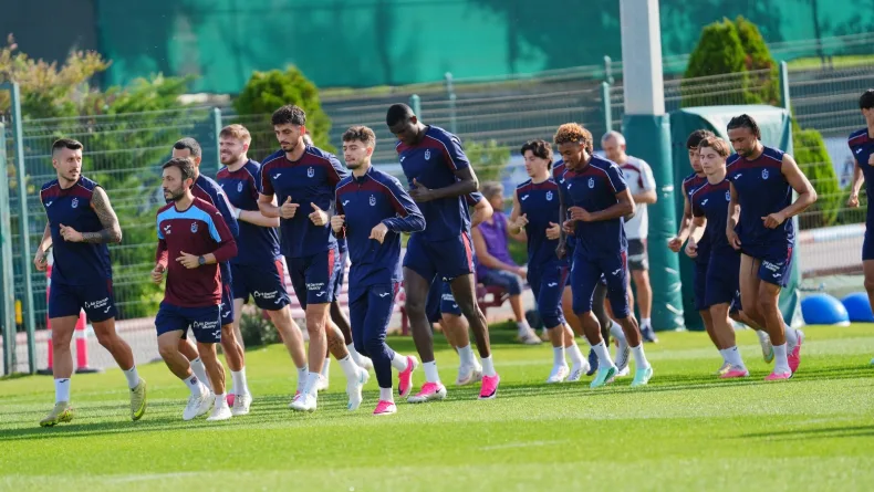 Trabzonspor, KuPS maçı hazırlıklarını sürdürdü