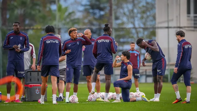 Trabzonspor, Samsunspor maçı hazırlıklarını sürdürdü