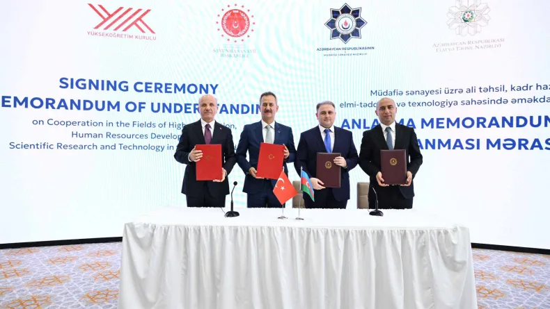 Türkiye ile Azerbaycan'dan savunma sanayisinde yükseköğretim hamlesi