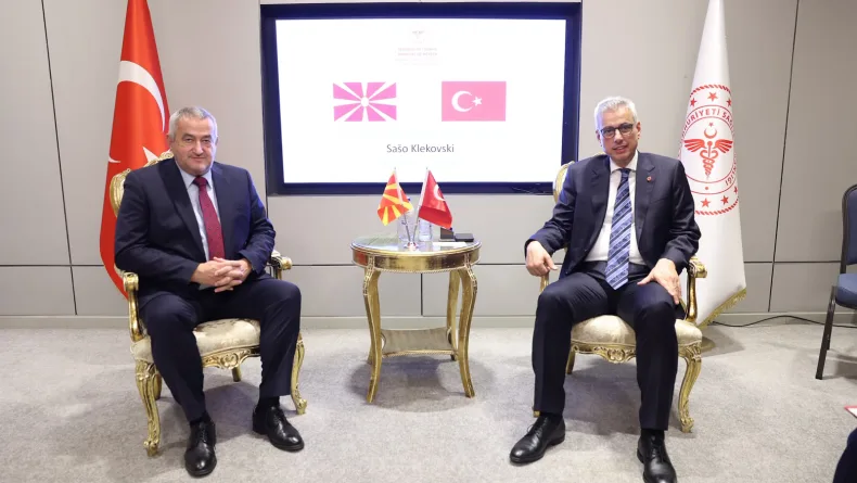Türkiye ile Kuzey Makedonya arasında sağlık alanında mutabakat zaptı imzalandı