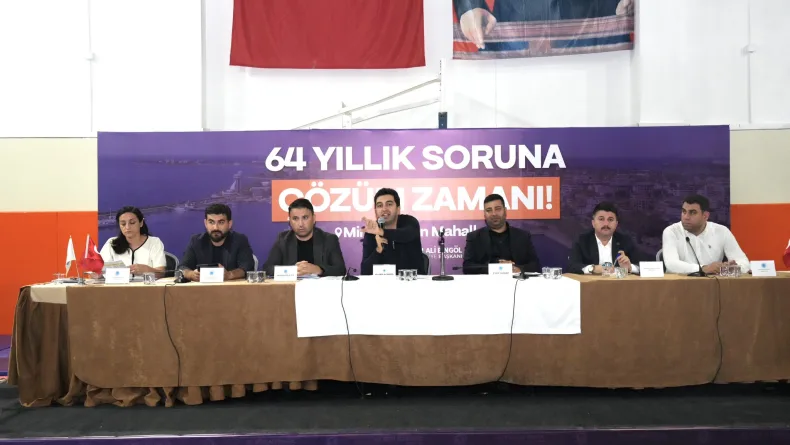 Tuzla’da 60 yıllık 726 parsel sorunu bakanlık desteğiyle çözüme yaklaştı