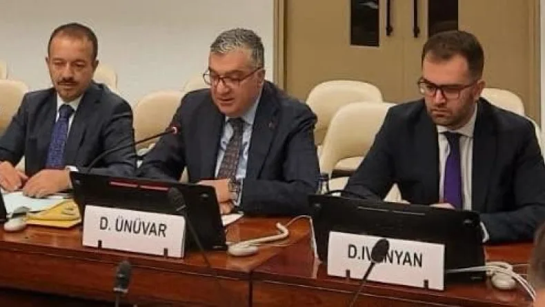 Ulaştırma ve Altyapı Bakan Yardımcısı Ünüvar, Cenevre'de BM toplantısına katıldı