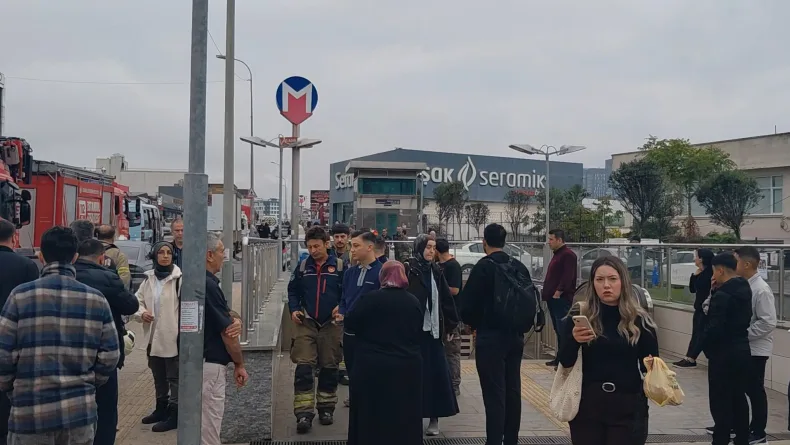 Ümraniye’de metro istasyonunda trafo patladı; seferler durdu
