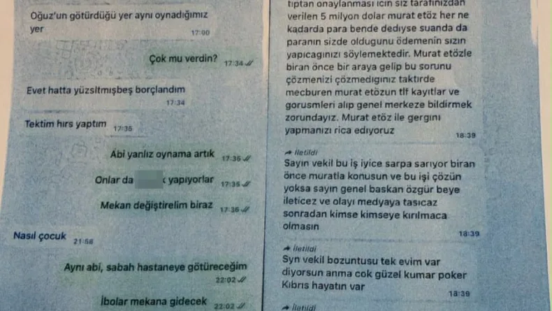 Uyuşturucu ve fuhuş soruşturması şüphelisinin dijital incelemesinde 'iş takibi' yazışması