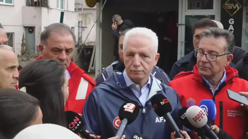 Vali Davut Gül, Ayazağa'da açıklama yaptı