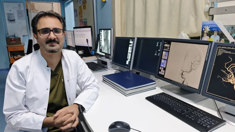 Van'da beyin damar yumağı ameliyatsız tedavi edildi