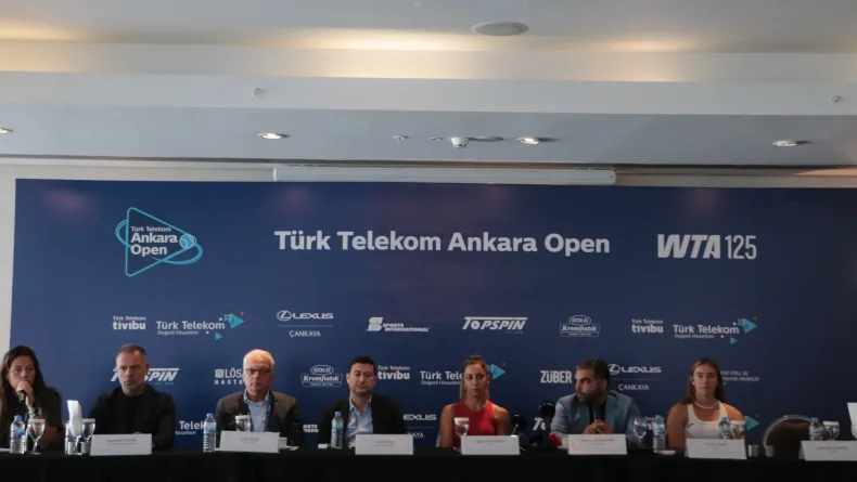 ‘WTA 125 Türk Telekom Ankara Open’ turnuvasının basın toplantısı Ankara’da gerçekleştirildi