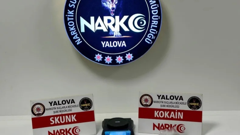Yalova'da uyuşturucu operasyonu; 2 tutuklama
