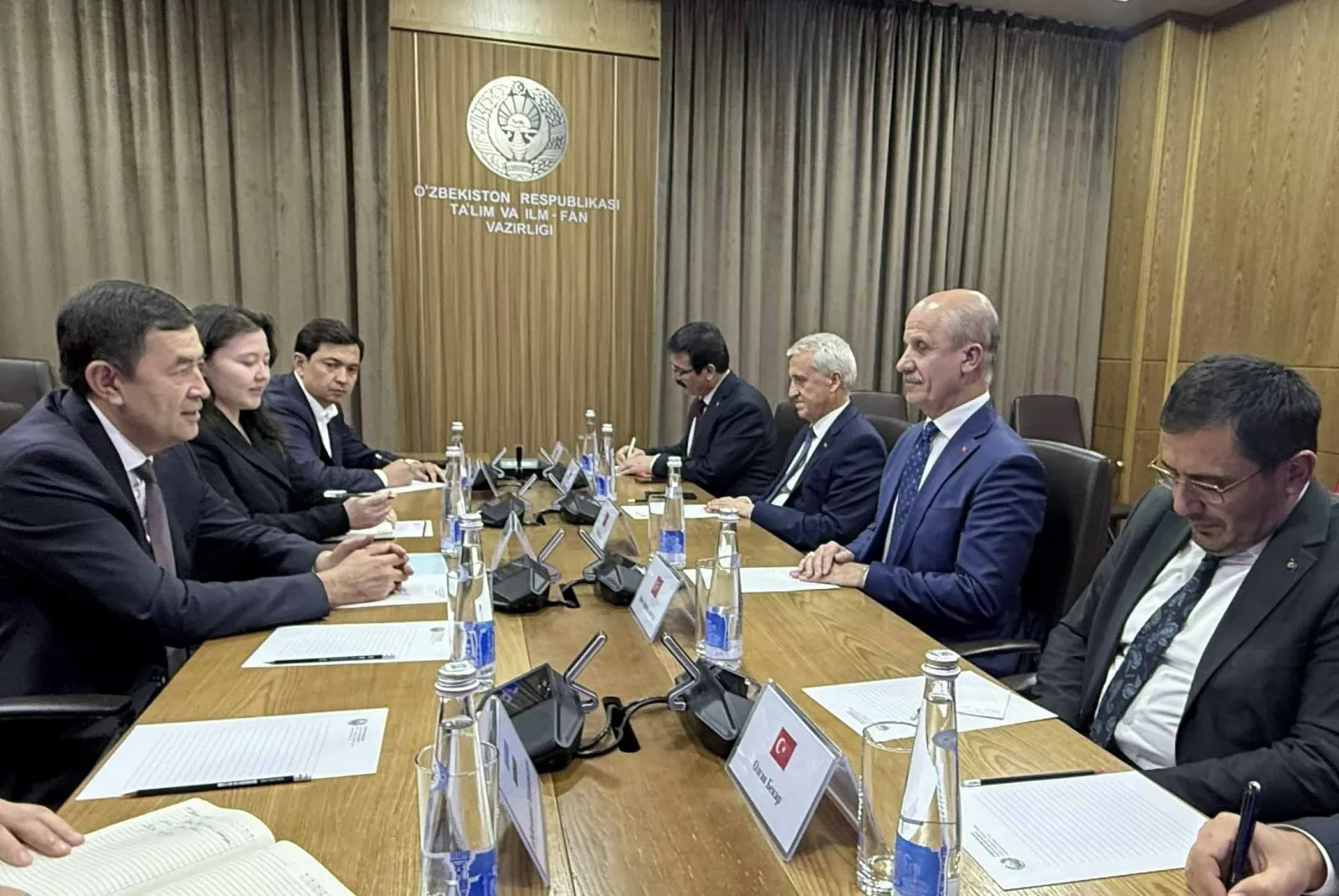 YÖK Başkanı Özvar'dan Özbekistan'da yükseköğretim diplomasisi