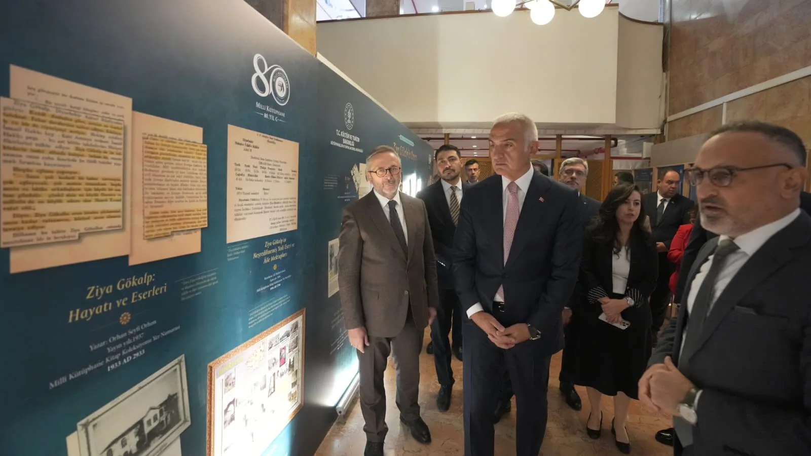 Ziya Gökalp'in fikri mirası, doğumunun 150'nci yıl dönümünde Milli Kütüphane'de