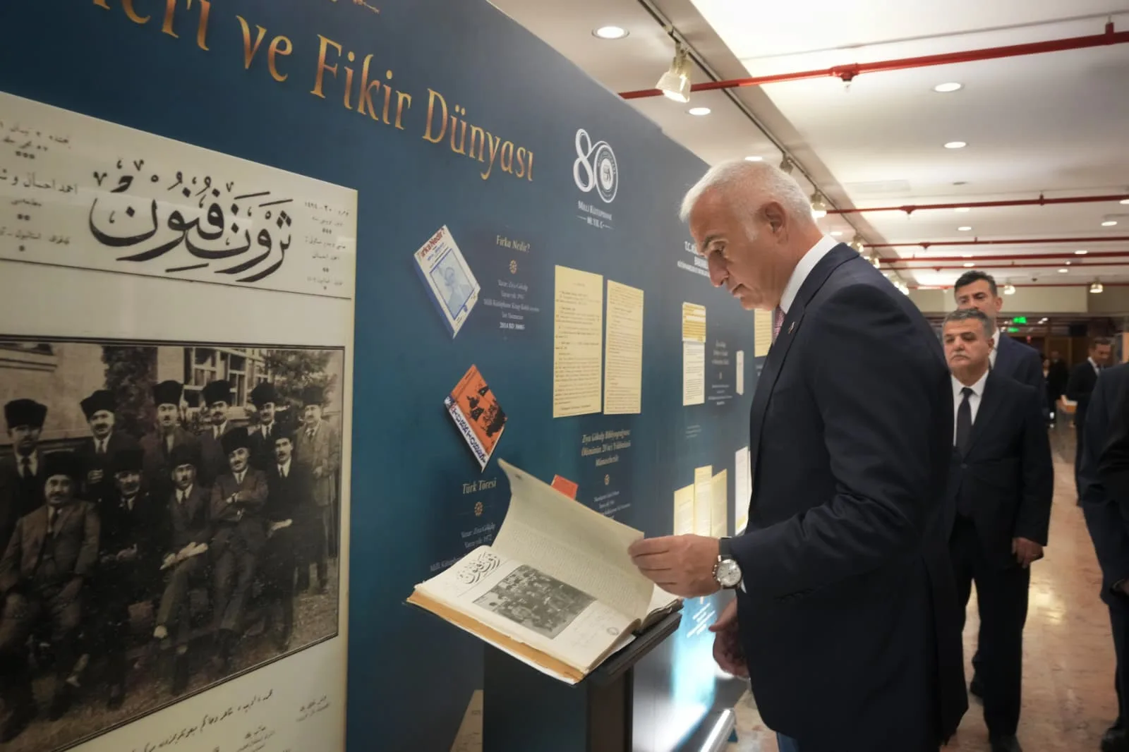 Ziya Gökalp'in fikri mirası, doğumunun 150'nci yıl dönümünde Milli Kütüphane'de