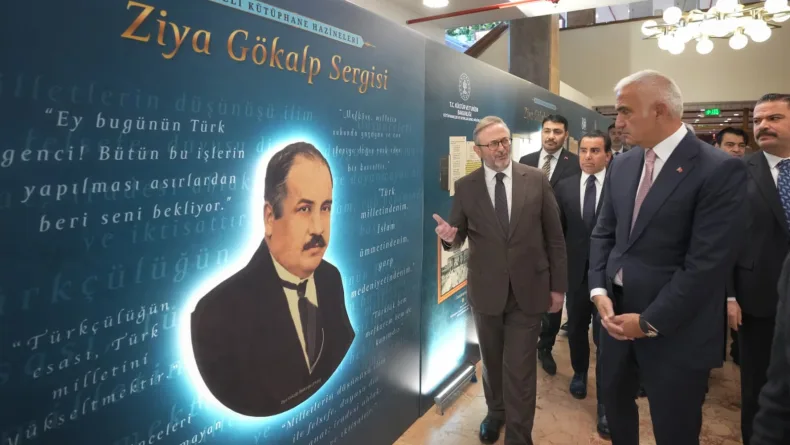Ziya Gökalp'in fikri mirası, doğumunun 150'nci yıl dönümünde Milli Kütüphane'de