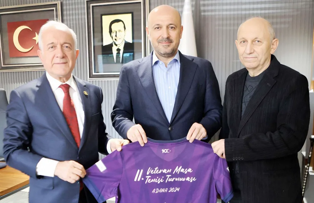 Dr. Nacar: Veteranlar Masa Tenisi Turnuvası Adana markası oldu