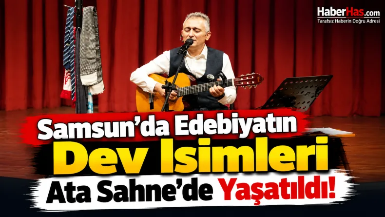 Atakum Belediyesi şiir gecesi