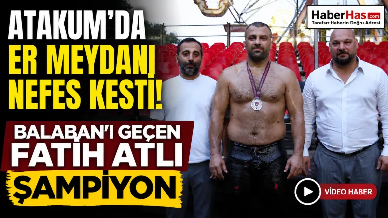 Atakum’da Er Meydanı Nefes Kesti: Balaban’ı Geçen Fatih Atlı Şampiyon