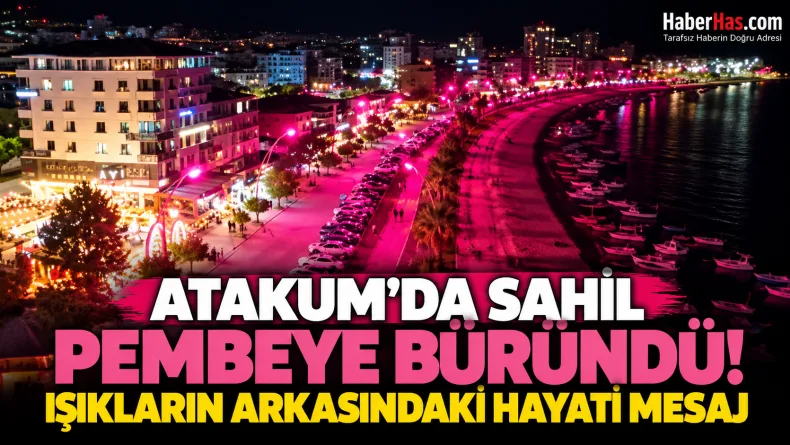 Samsun’da Sahil Pembeye Büründü!