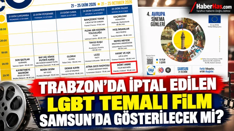 Trabzon'un İptal Ettiği Film Samsun'da Gösterilecek mi?