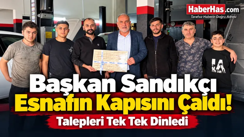 Samsun'da Sandıkçı Esnafla Buluştu! Ortak Akıl Mesajı