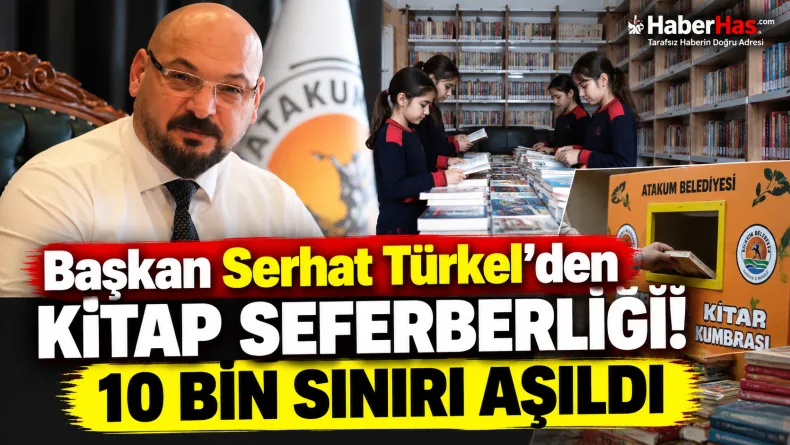 Atakum Belediyesi, Kitabın Biletin Olsun, Serhat Türkel, Atakum kitap kampanyası, Samsun kitap kampanyası, Atakum kütüphane, Samsun eğitim, Atakum kültür sanat, kırsal mahalle kütüphaneleri